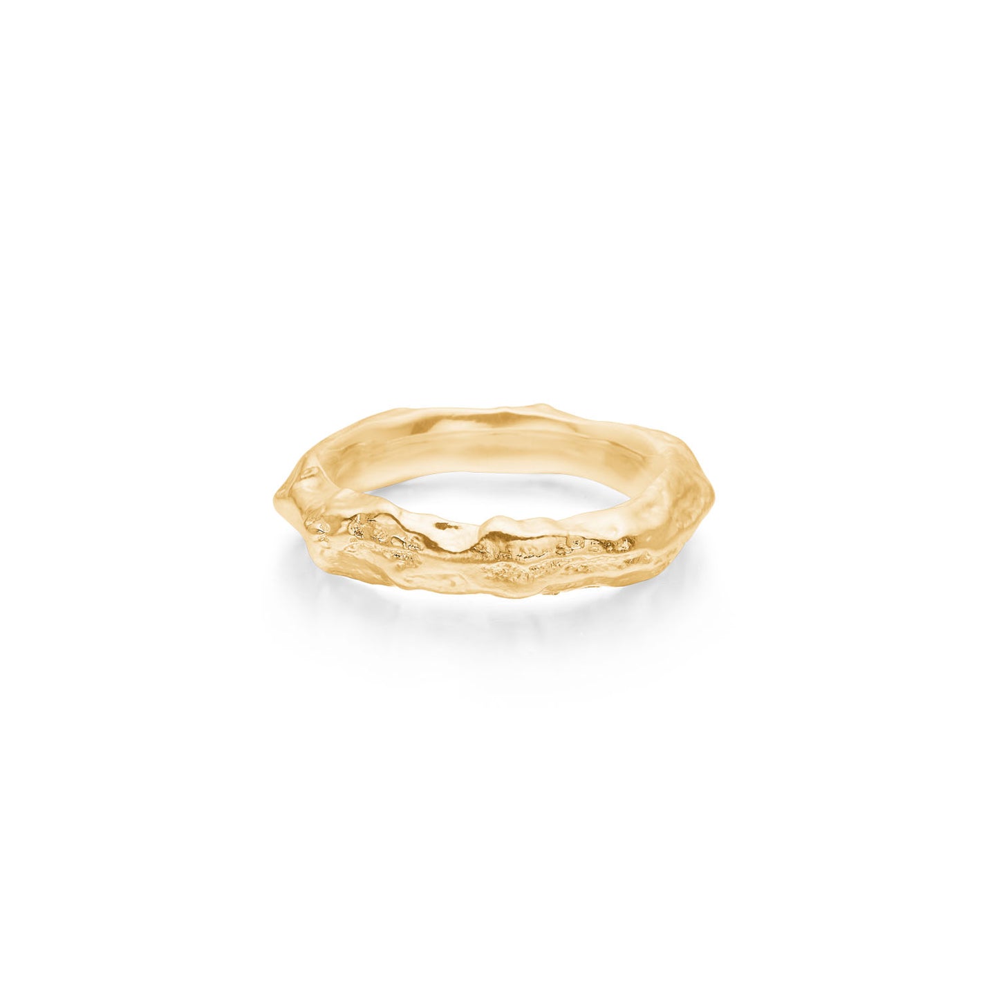Mini Stone Ring Forgyldt