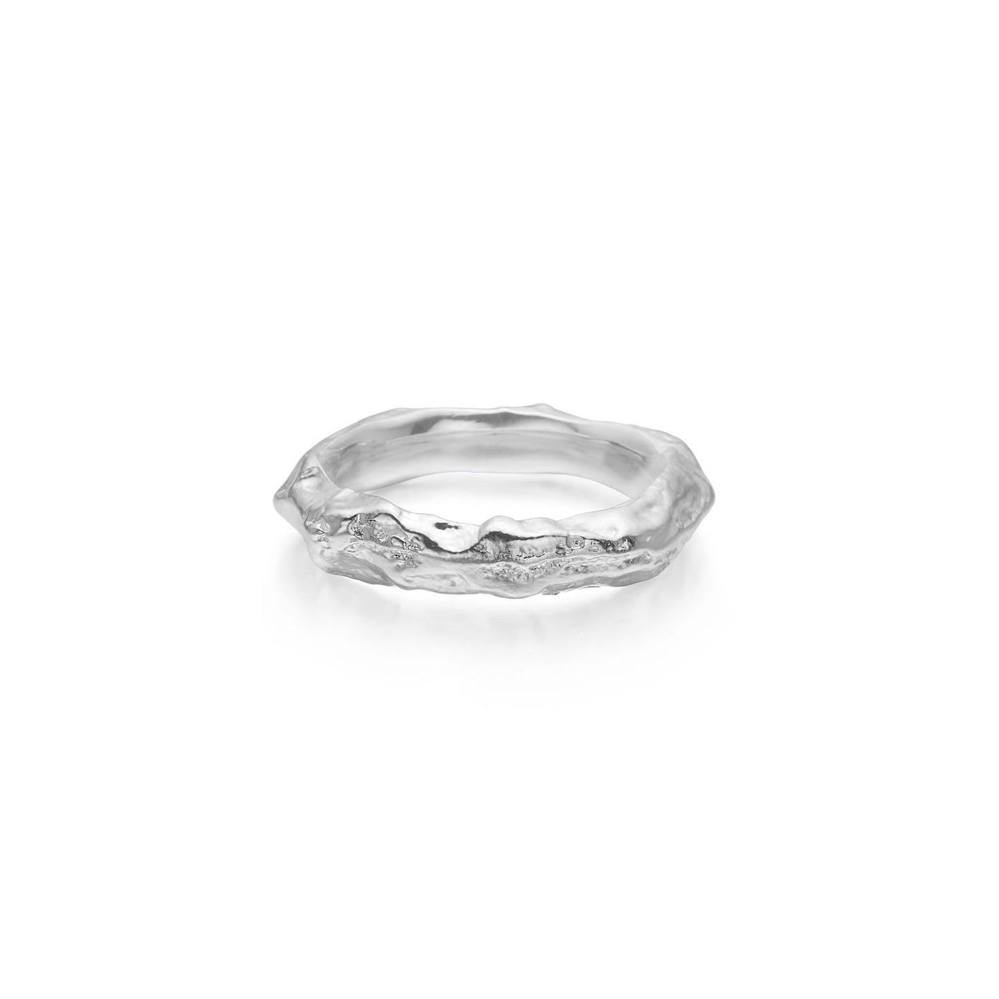 Mini Stone Ring Sølv