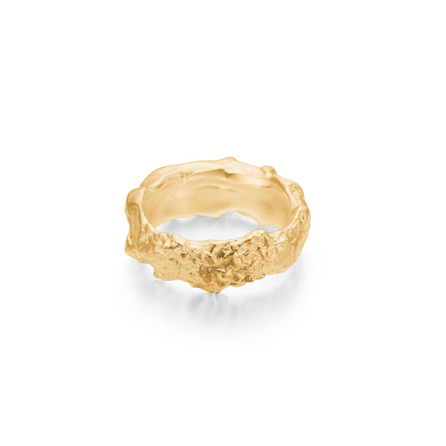Stone Ring Forgyldt