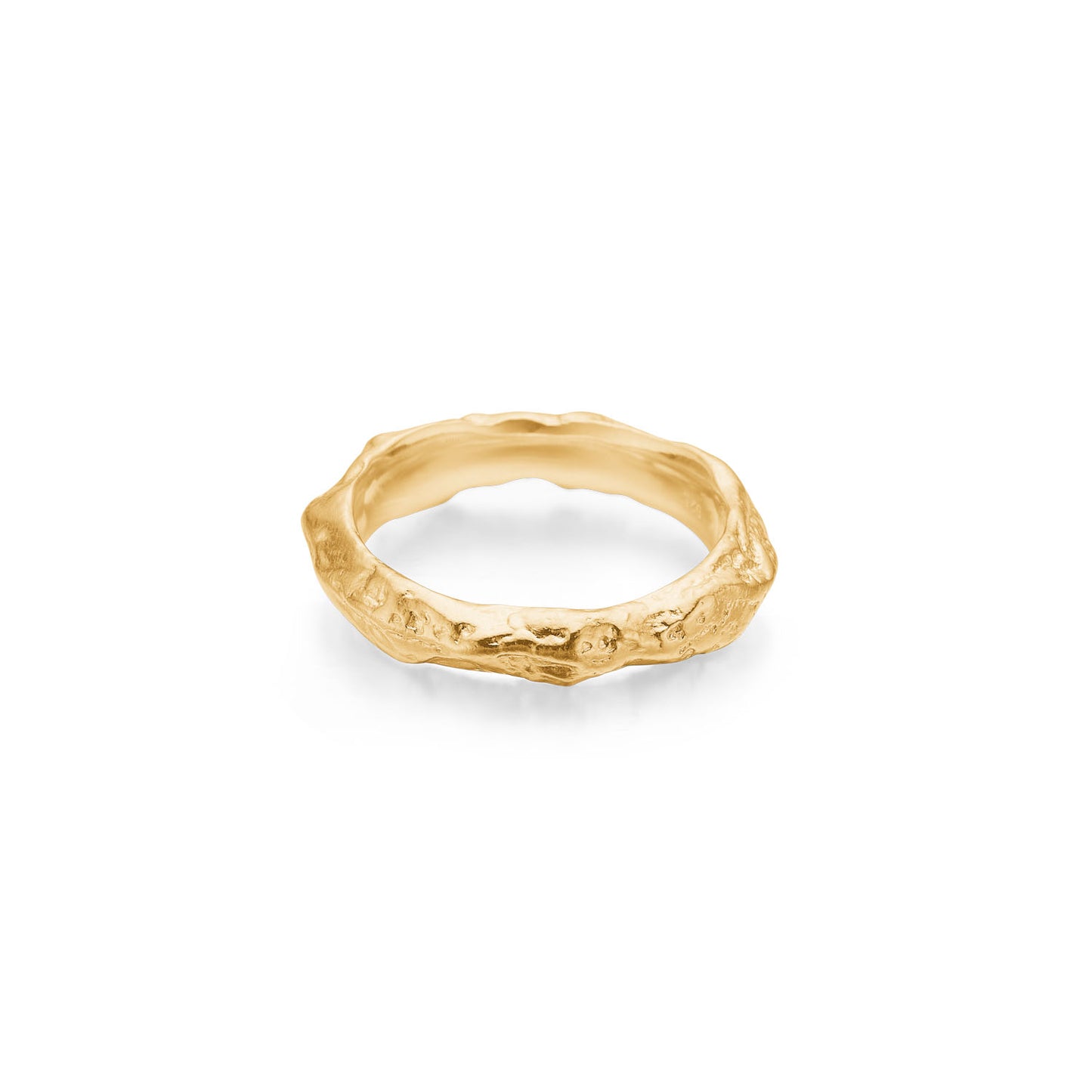 Mini Stone Ring Forgyldt