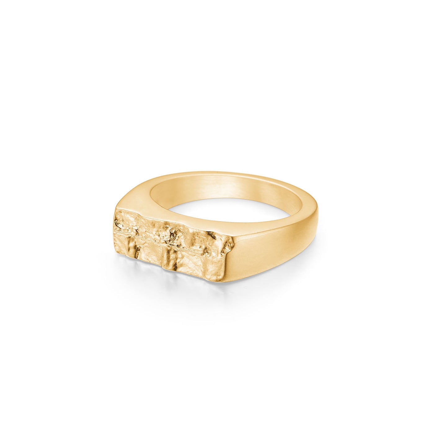 Soil Signet Ring Forgyldt