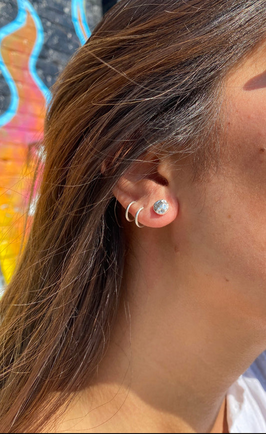 Arctic Øreringe Sølv