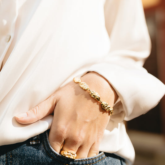 Cave Armbånd Forgyldt